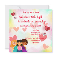 Invitation à la soirée des Galentine´s Girls