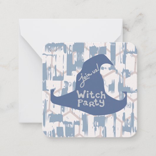 Invitation à la soirée des sorcières : (Devant)
