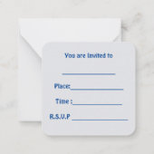 Invitation à la soirée des sorcières : (Dos)