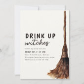 Invitation à la Soirée d'Halloween des Sorcières:  (Devant)