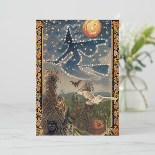 Invitation à la soirée d'Halloween Starry (Debout devant)