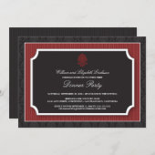 Invitation à la soirée Dîner-soirée élégante à Dam (Devant / Derrière)