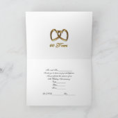 Invitation à la soirée du 60e anniversaire (Intérieur)