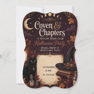 Invitation à la soirée du club de lecture d'Hallow