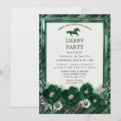 Invitation à la soirée du Derby du cheval argenté (Devant / Derrière)