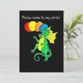 Invitation à la soirée du Dragon Vert (Debout devant)