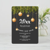 Invitation à la Soirée du Nouvel An (Debout devant)