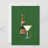 Invitation à la soirée du Nouvel An (Dos)