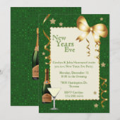Invitation à la soirée du Nouvel An (Devant / Derrière)