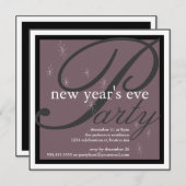 Invitation à la Soirée du Nouvel An (Devant / Derrière)