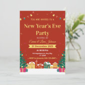 Invitation à la soirée du Nouvel An 2026 (Debout devant)