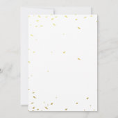 Invitation à la soirée du Nouvel An à compte à reb (Dos)