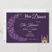 Invitation à la soirée Iftar du Ramadan à la mosqu (Devant)