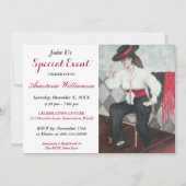 INVITATION À LA SOIRÉE NOIR ET BLANC (Devant)