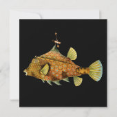 Invitation à la soirée poisson Steampunk (Dos)