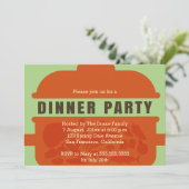 Invitation à la soirée Pot Luck (Debout devant)