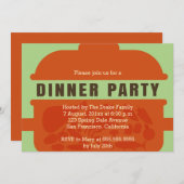 Invitation à la soirée Pot Luck (Devant / Derrière)