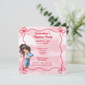 Invitation à la soirée pyjama de la Galentine (Debout devant)