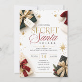 Invitation à la Soirée Secret Santa (Devant)