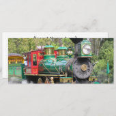 Invitation à la soirée Steam Train (Devant / Derrière)