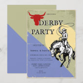 Invitation à la soirée Western Derby - Course de c (Devant / Derrière)