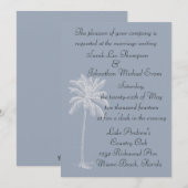 Invitation à la sortie de fumée de plage 5 x 7 (Devant / Derrière)