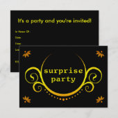 invitation à la surprise élégante (Devant / Derrière)