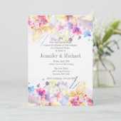 Invitation à la symphonie Watercolor (Debout devant)