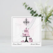 Invitation à la table cadeau des Mariages Fêtes de (Debout devant)