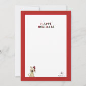 Invitation à la table de vacances (Dos)