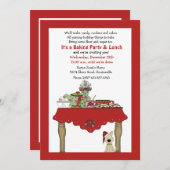 Invitation à la table de vacances (Devant / Derrière)