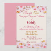 Invitation à la Tea Party (Devant / Derrière)