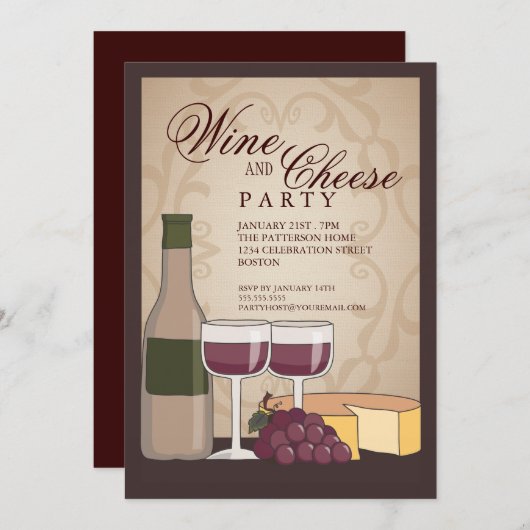 Invitation à la Toscane Toscane (Devant / Derrière)