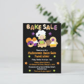 Invitation à la vente de pâtisseries d'Halloween (Debout devant)