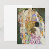 Invitation à la vie et à la mort de Gustav Klimt (Devant / Derrière)