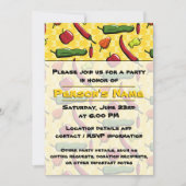 Invitation à la World of Chili Peppers Party (Devant)