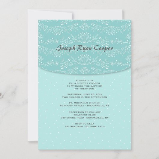 Invitation à l'abondance florale (Devant)