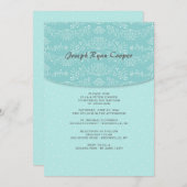 Invitation à l'abondance florale (Devant / Derrière)