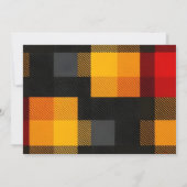 Invitation à l'Action de grâce Flanelle et Amis Pl (Dos)