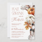 Invitation à l'action de grâces - Mangez un verre (Devant)