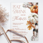 Invitation à l'action de grâces - Mangez un verre