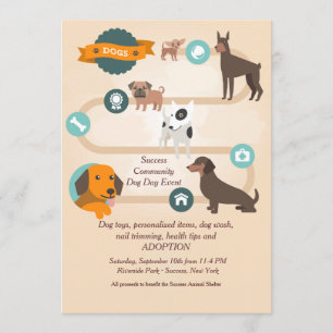 Invitation à l'adoption Dog Daze