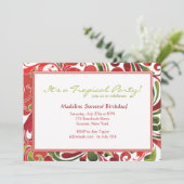 Invitation à l'air tropical (Debout devant)