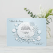 Invitation à laisser tomber la neige (Debout devant)