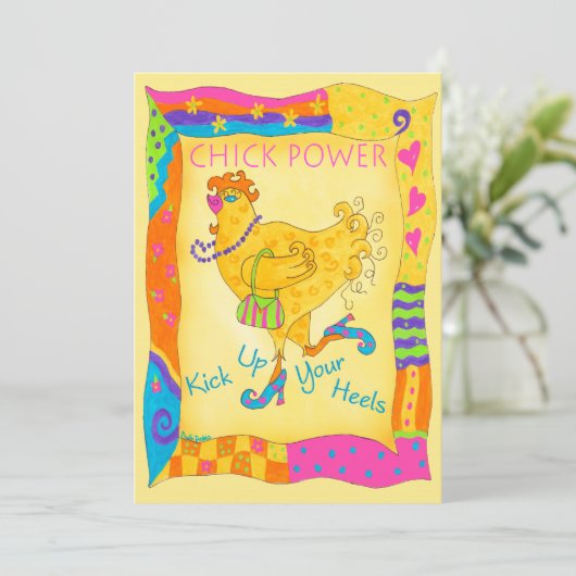 Invitation à l'alimentation des nanas (Debout devant)