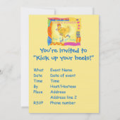 Invitation à l'alimentation des nanas (Dos)