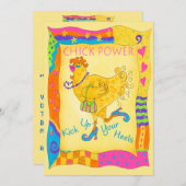 Invitation à l'alimentation des nanas (Devant / Derrière)