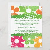 Invitation à l'alimentation en fleurs (Dos)