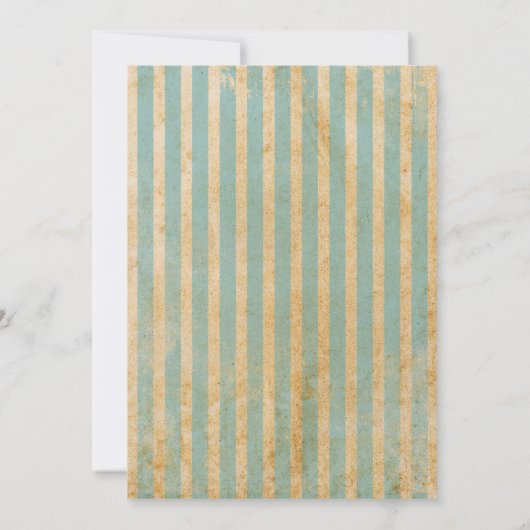 Invitation à l'ananas Tiki luau (Dos)