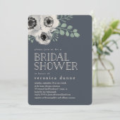 Invitation à l'anémone et à l'eucalyptus (Debout devant)